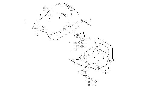 FRONT SEAT ASSEMBLY [97564]