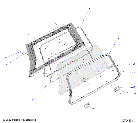 BODY, REAR CAB PANEL ASM