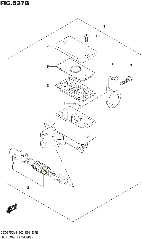FRONT MASTER CYLINDER