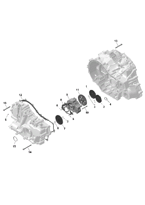 01- ROTAX - Gearbox Oil Pump