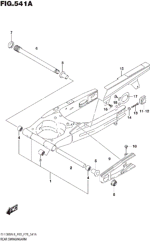 REAR SWINGINGARM