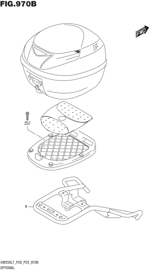 OPTIONAL (REAR CARRIER) (GW250L7 P28)