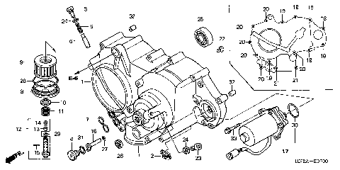 FRONT CRANKCASE COVER