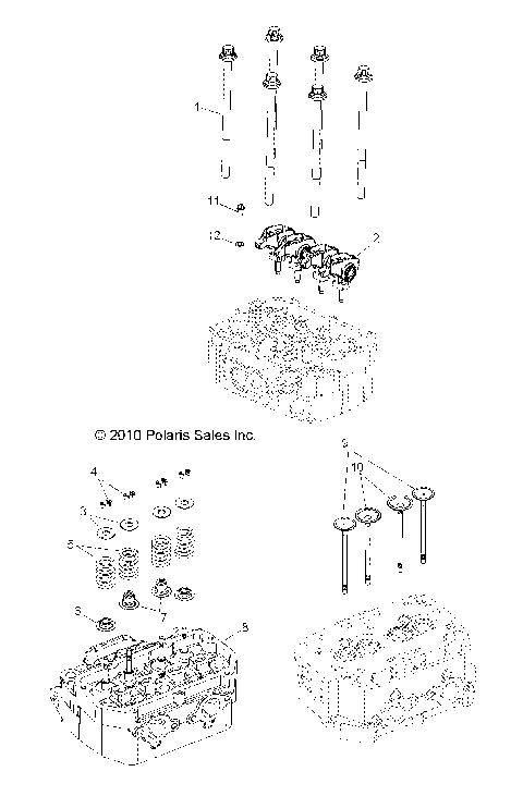 ENGINE, CYLINDER HEAD and VALVES - R15RAA76AA/AJ (49RGRVALVE11RZRS)