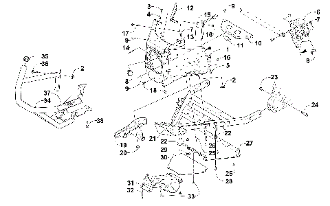 FRONT BUMPER AND FRAME ASSEMBLY [101454]