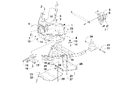 FRONT BUMPER AND FRAME ASSEMBLY [98434]