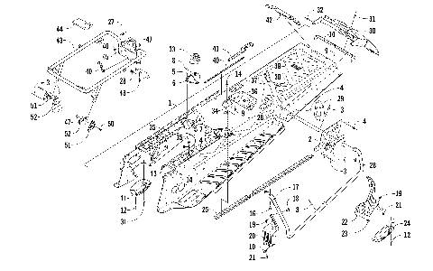 TUNNEL AND REAR RACK ASSEMBLY [103188]