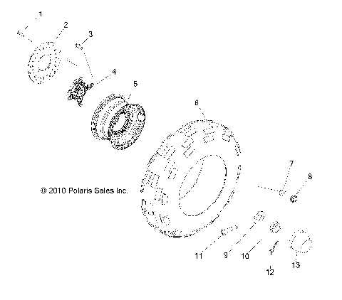 WHEELS, FRONT - R11WH50AG/AH/AR (49RGRWHEELFRT11500CREW)