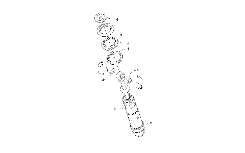 REAR SUSPENSION FRONT ARM SHOCK ABSORBER [103562]