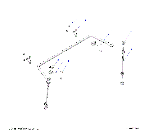 SUSPENSION, REAR STABILIZER BAR
