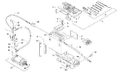 BATTERY AND STARTER ASSEMBLY [300544]