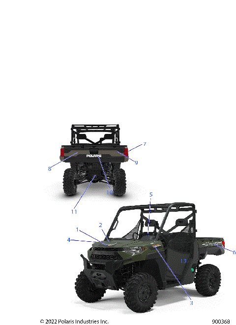 BODY, DECALS, GRAPHICS - R22RRED4JA (900368)