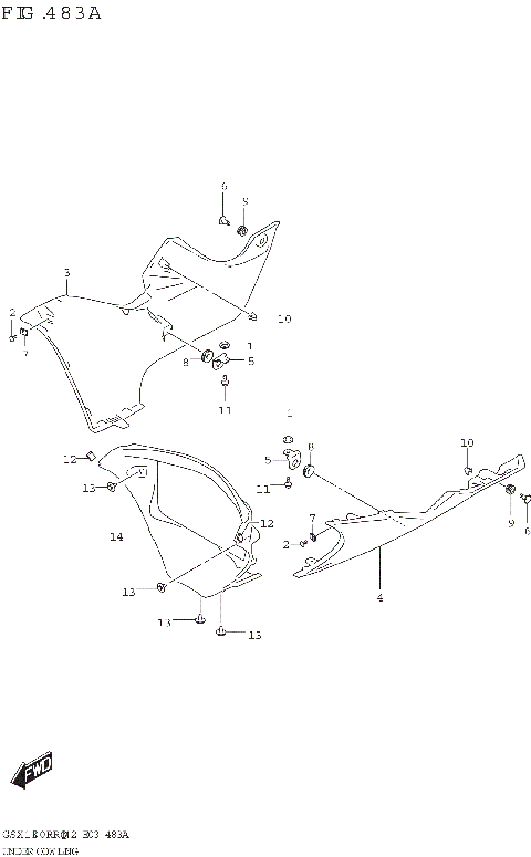UNDER COWLING (GSX1300RRQ)