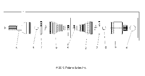 DRIVE TRAIN, REAR DRIVE SHAFT - A15S6A76FA (49ATVSHAFTDRIVERR1332938)