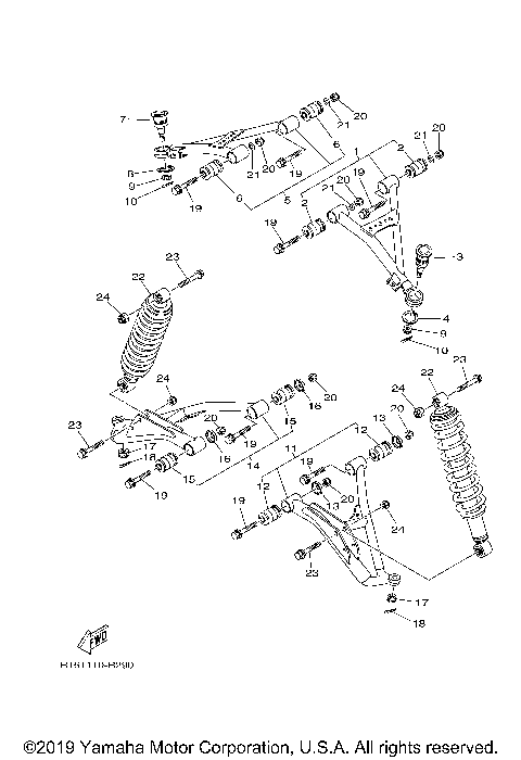 FRONT SUSPENSION WHEEL