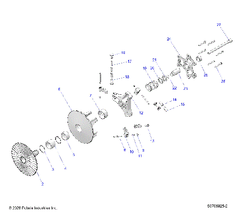 DRIVE TRAIN, PRIMARY CLUTCH