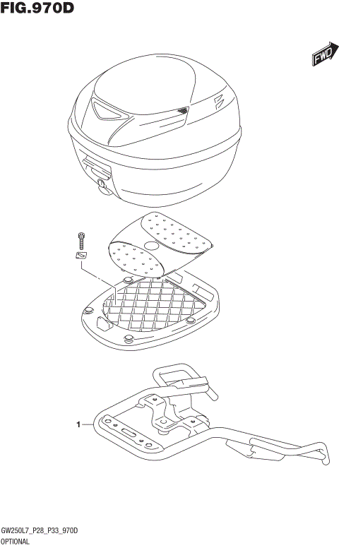 OPTIONAL (REAR CARRIER) (GW250L7 P33)