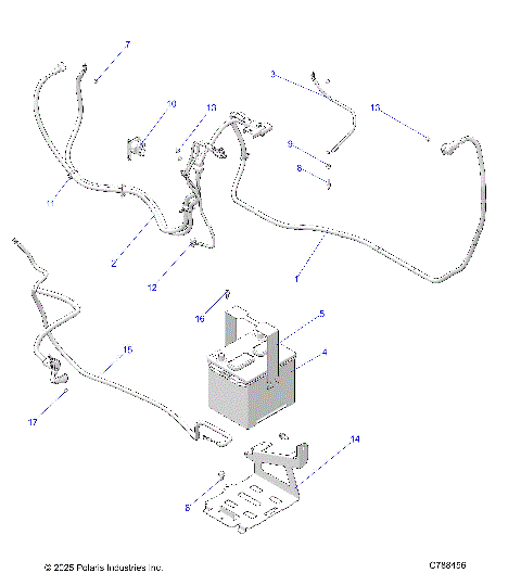 ELECTRICAL, BATTERY - R25RRY99AS/BS/AL/BL/AP/BP/A9/B9/AF/BF/AK/BK (C788456)