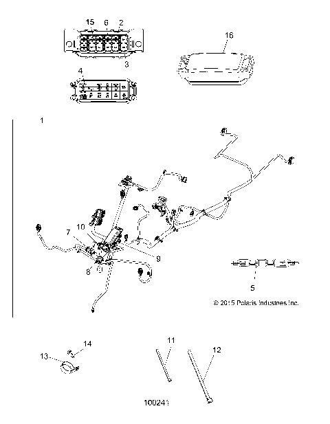 ELECTRICAL, MAIN WIRE HARNESS - A16SEA57N1/N7/E57N1/E57N2/BA57N1 [100241]