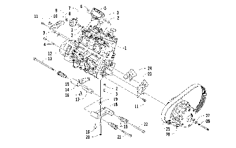 ENGINE AND RELATED PARTS [92186]