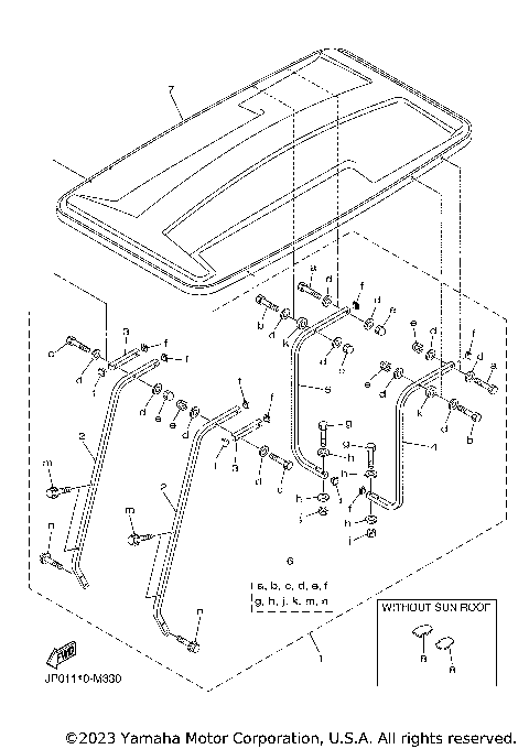 ALTERNATE FOR SUN ROOF