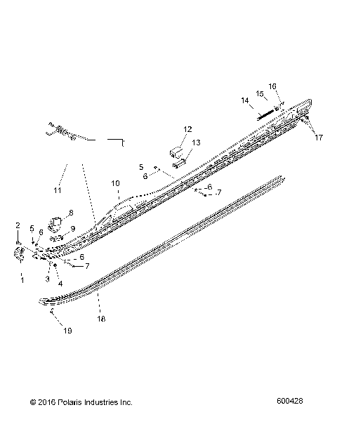 SUSPENSION, RAIL MOUNTING - S19EHM8PS ALL OPTIONS (600428)