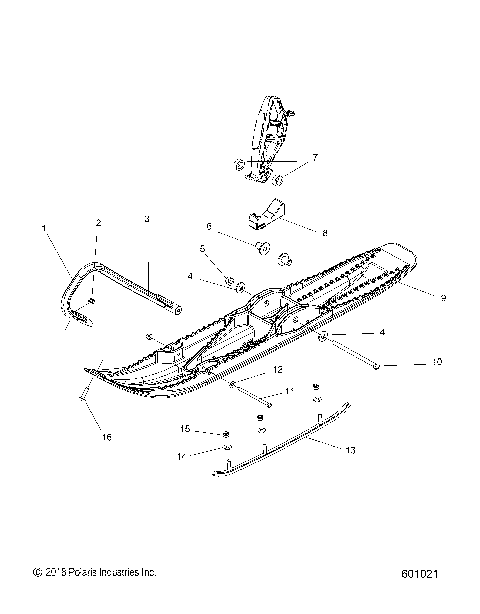 STEERING, SKI ASM. - S19EGK8R/EGM8R ALL OPTIONS (601021)
