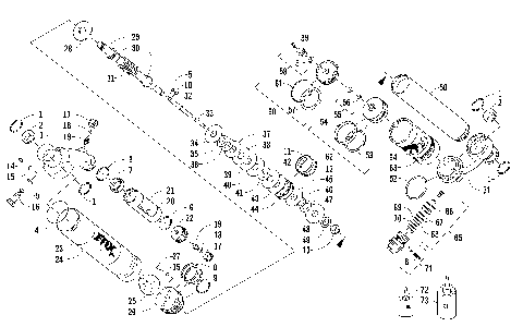 FRONT SUSPENSION SHOCK ABSORBER [98314]
