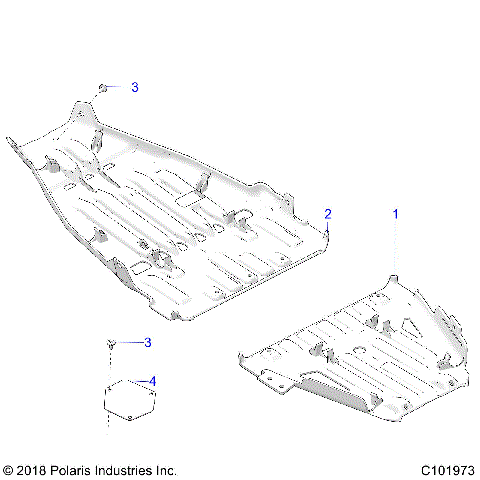 BODY, SKID PLATES - A20SXE95KL/KR (C101973)