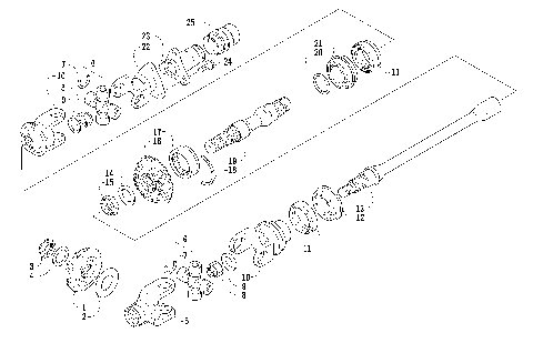 SECONDARY DRIVE ASSEMBLY [83095]