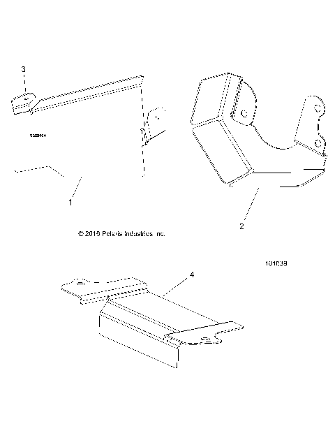 BODY, HEAT SHIELDS - A17SYE95AK (101039)