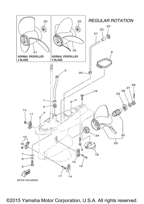 LOWER CASING DRIVE 2