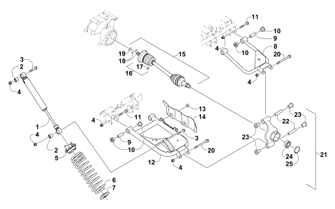 REAR SUSPENSION ASSEMBLY