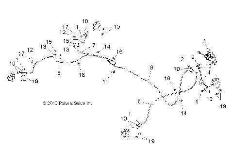 BRAKES, BRAKE LINES and MASTER CYLINDER - R15RUA57AA/E57AC (49RGRBRAKELINES14570)