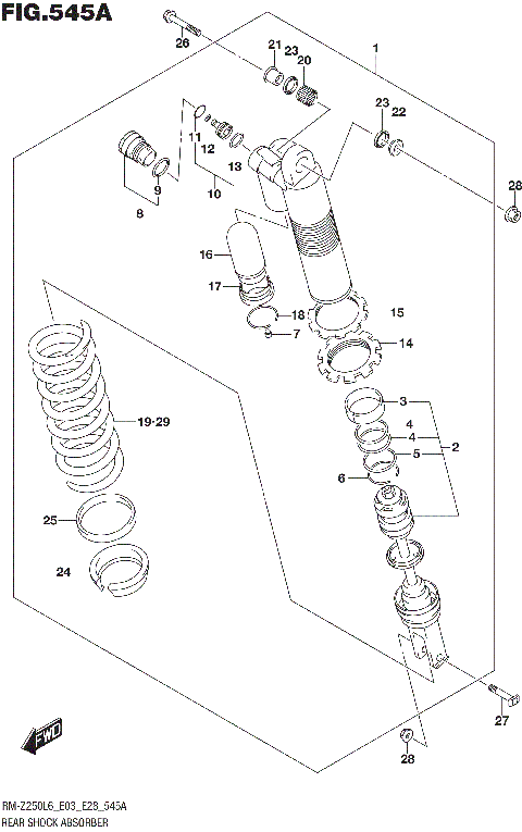 REAR SHOCK ABSORBER