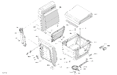 07- FURNITURE - Seat Corner Backrest (LH)