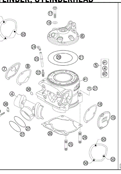 CYLINDER,CYLINDERHEAD