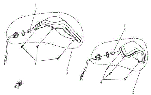 REAR TURN LIGHT/REAR POSITION LIGHT