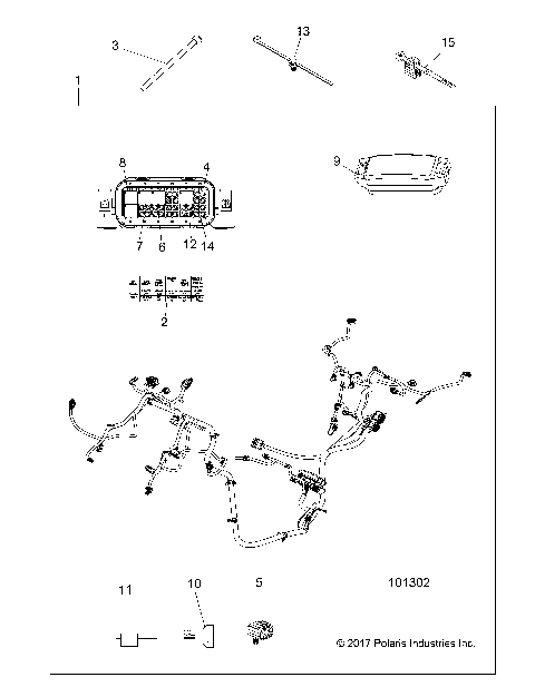 ELECTRICAL, WIRE HARNESS - A18DCE87BB (101302)