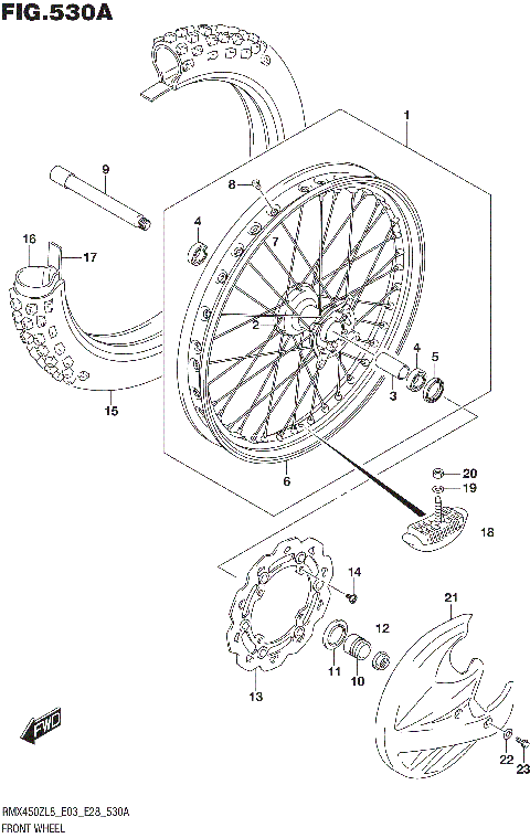 FRONT WHEEL