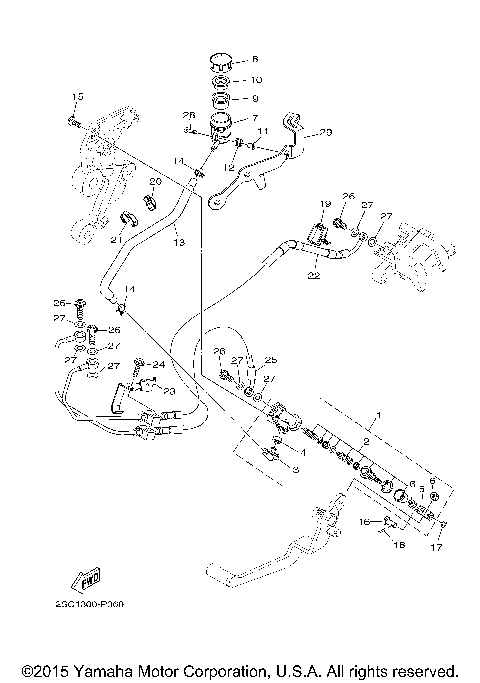 REAR MASTER CYLINDER