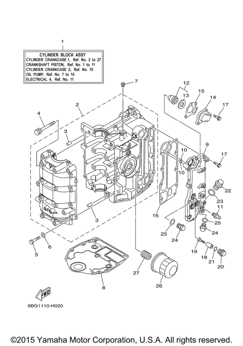CYLINDER CRANKCASE 1