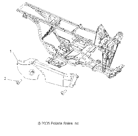SHAFT, PROP, GUARD - A07BA50FA (49ATVSHAFTPROP07SCRMIN)