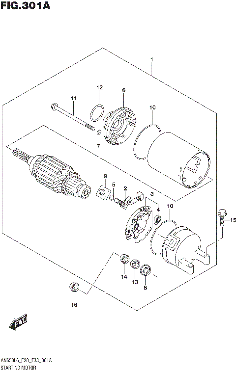 STARTING MOTOR