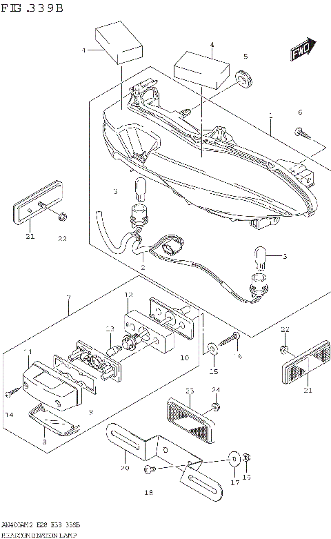 REAR COMBINATION LAMP