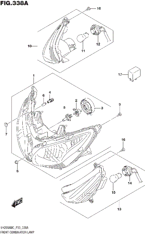 FRONT COMBINATION LAMP