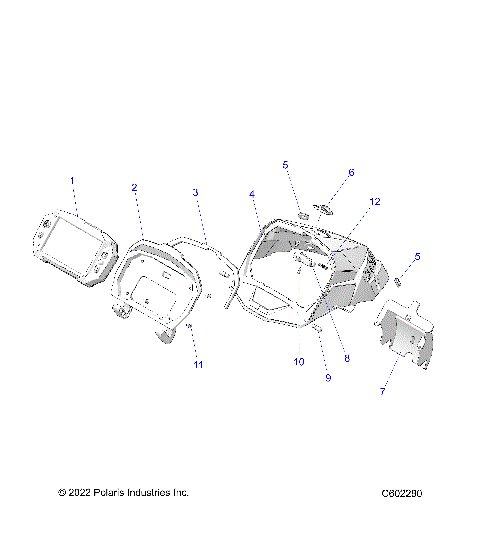 BODY, HOOD CAP ASM. - S25TDZ6RS/REL (C602280)