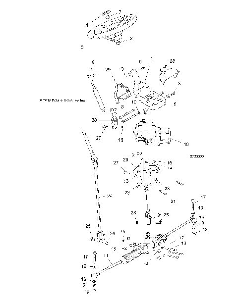 STEERING, STEERING ASM. - R19RMA57B1/B9/L7/EBX (C700005)