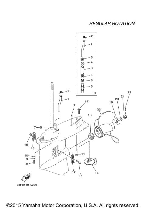 LOWER CASING DRIVE 2