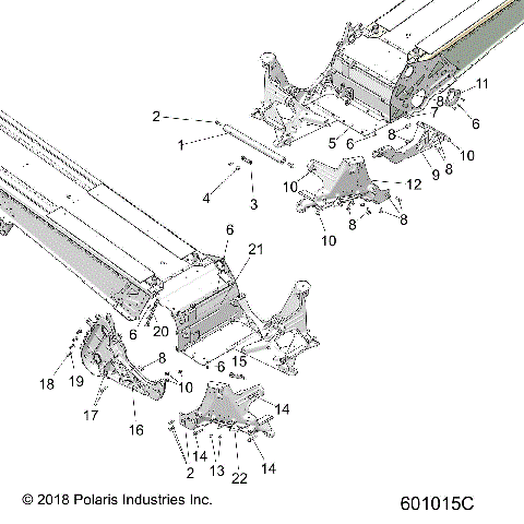 CHASSIS, BULKHEAD ASM. - S21EFS8RS/8RE ALL OPTIONS (601015C)